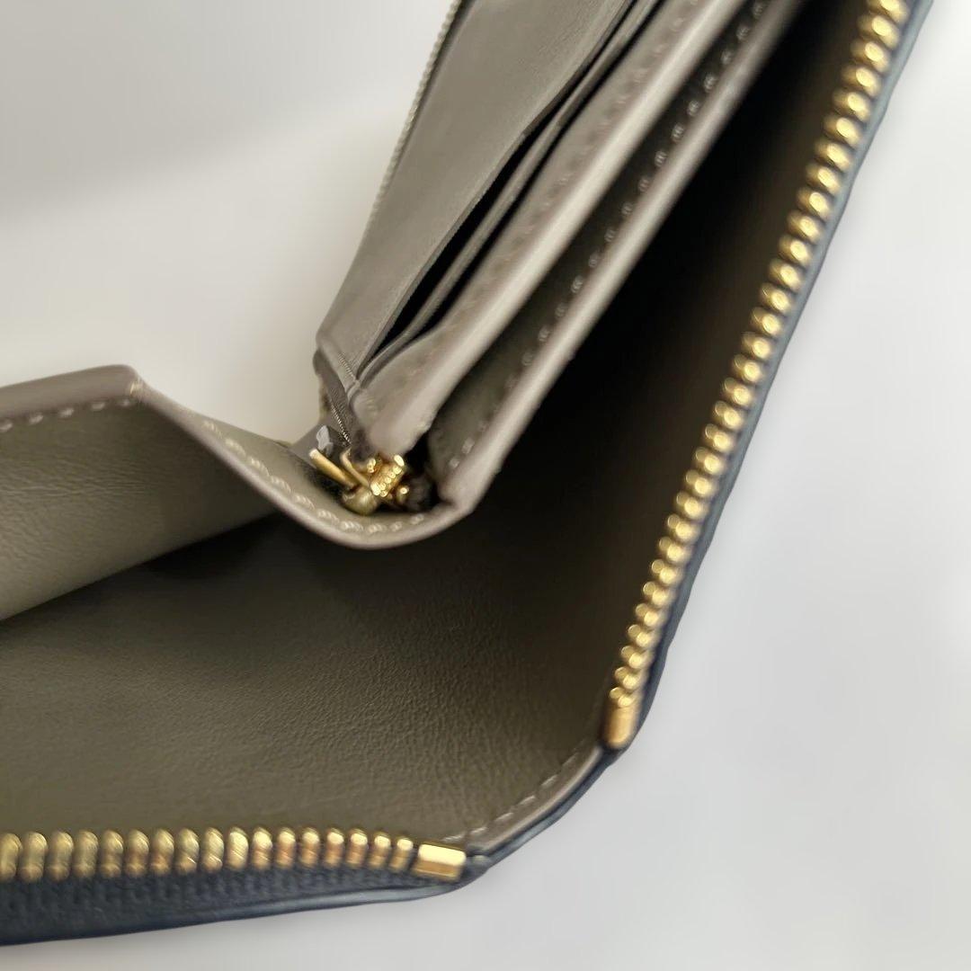 ボナベンチュラ ミディアム ジップウォレット　二つ折り財布