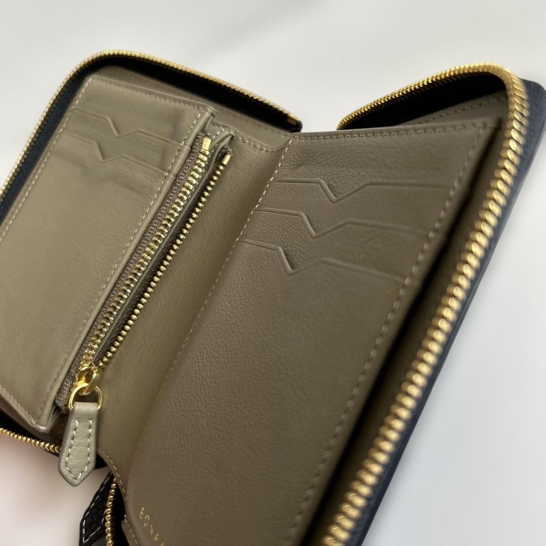 ボナベンチュラ ミディアム ジップウォレット　二つ折り財布