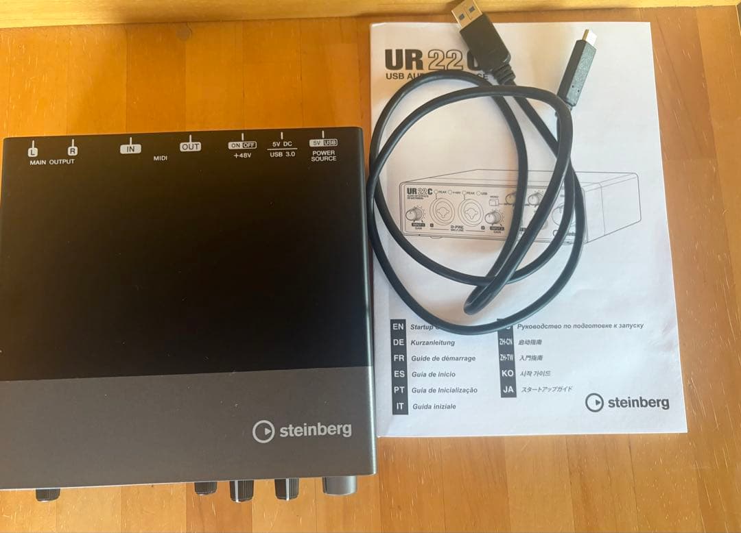 Steinberg　UR22C オーディオインターフェイス