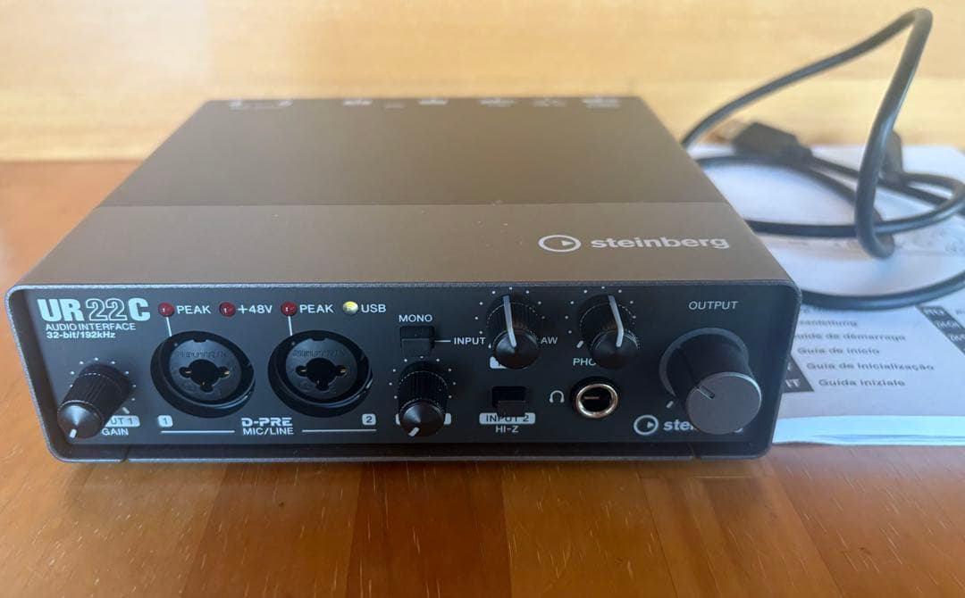 Steinberg　UR22C オーディオインターフェイス