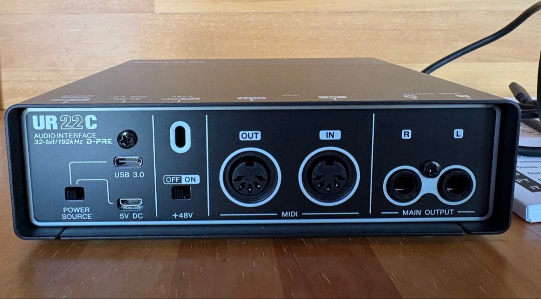 Steinberg　UR22C オーディオインターフェイス