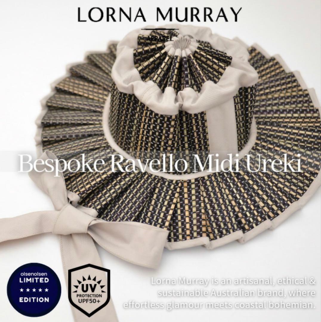 希少♡ローナマーレイ別注カラー　美品　麦わら帽子　ハット