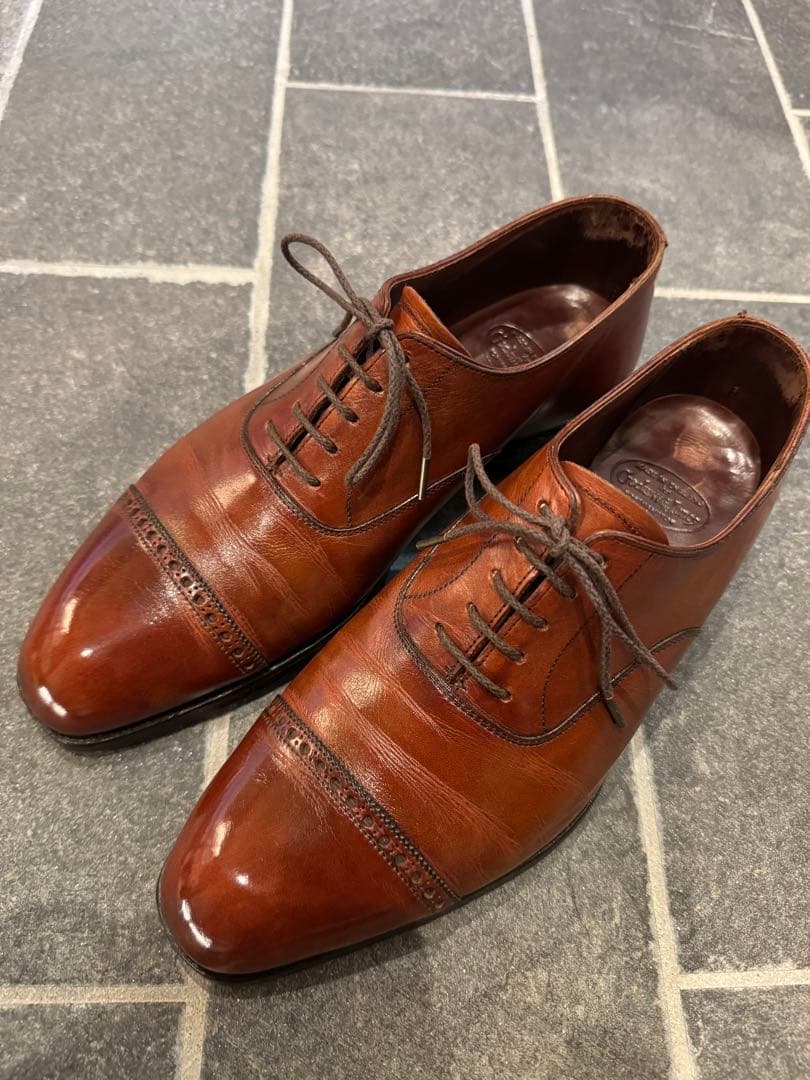 純正ツリーセット クロケット＆ジョーンズ BELGRAVE3 UK5.5