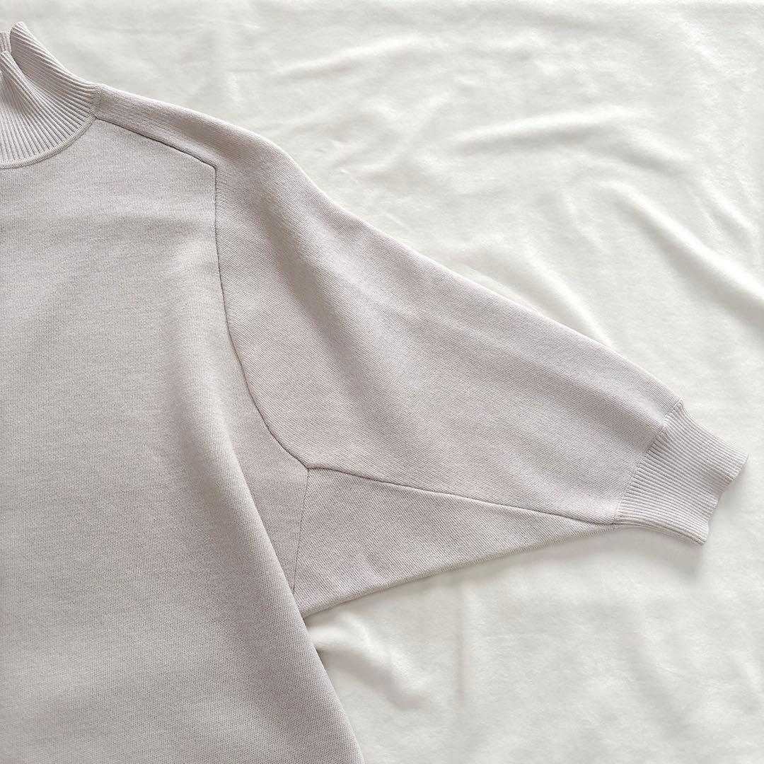 極美品☆Ballsey バウンススムースハイネックワンピース　ボールジィ　7分袖