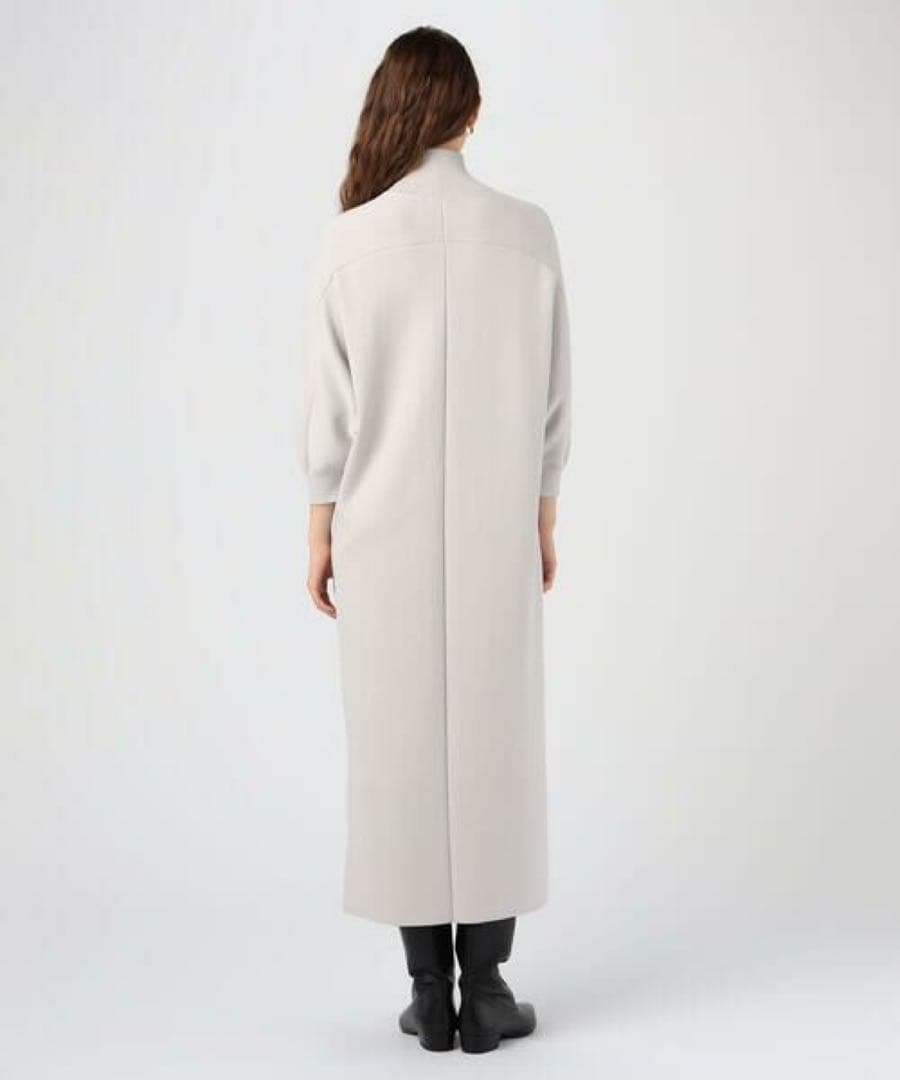 極美品☆Ballsey バウンススムースハイネックワンピース　ボールジィ　7分袖