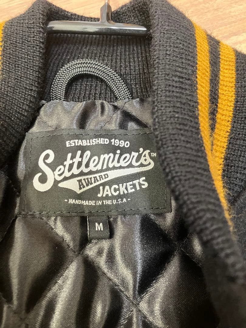 カスタムオーダー SETTLEMIER’S セトルマイヤーズ スタジャン 黒 M