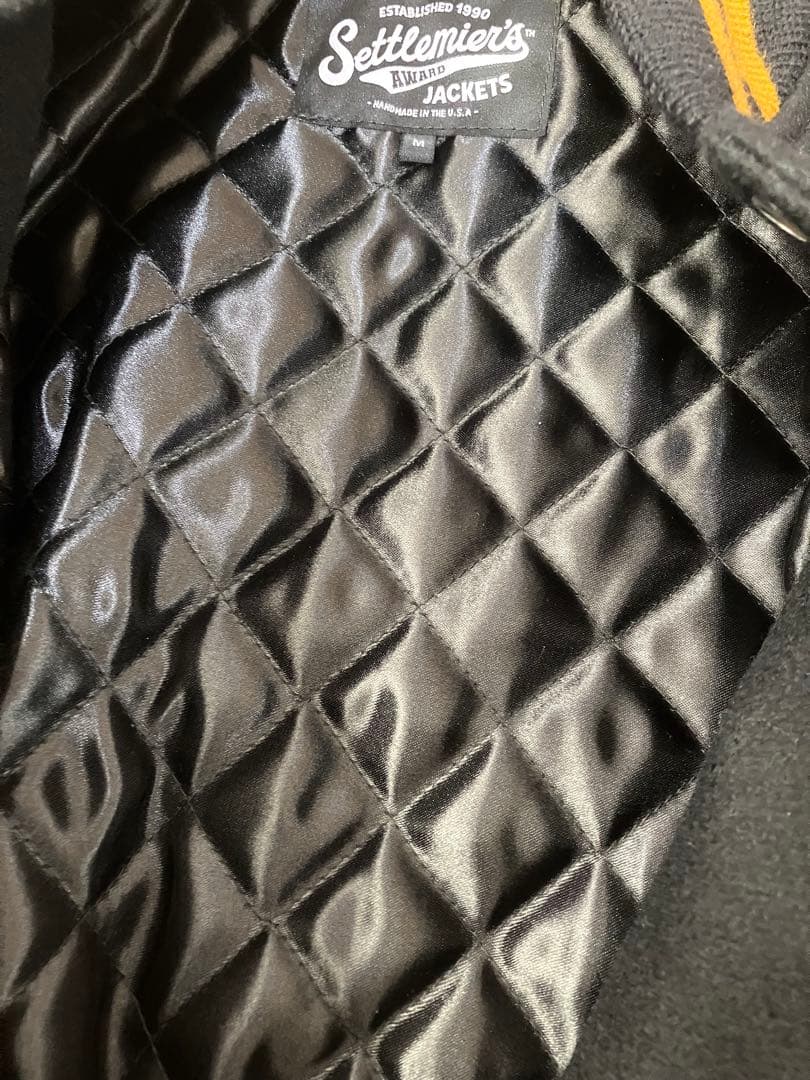 カスタムオーダー SETTLEMIER’S セトルマイヤーズ スタジャン 黒 M