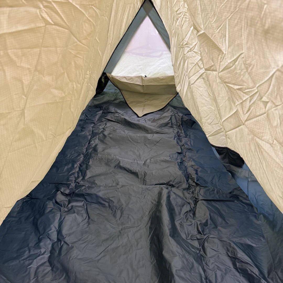 極美品モンベル　ムーンライトテント2型アイボリー　ゆるキャン△志麻リン