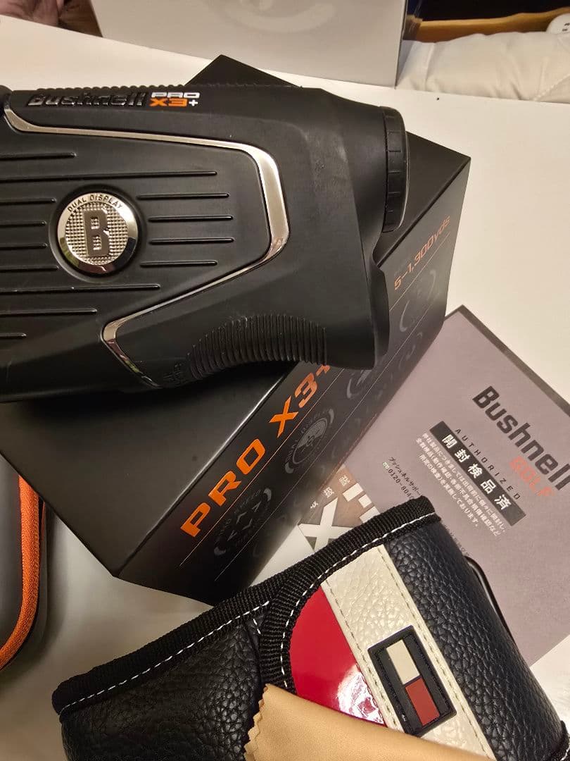 Bushnell PRO X3+ ゴルフ用距離計 超美品 ラウンド未使用品