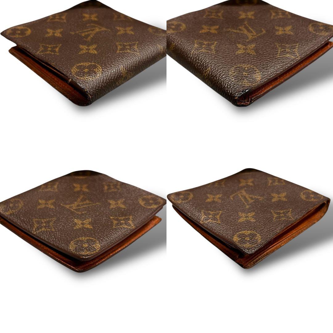 LOUIS VUITTON ヴィトン モノグラム 折り財布 二つ折り コンパクト
