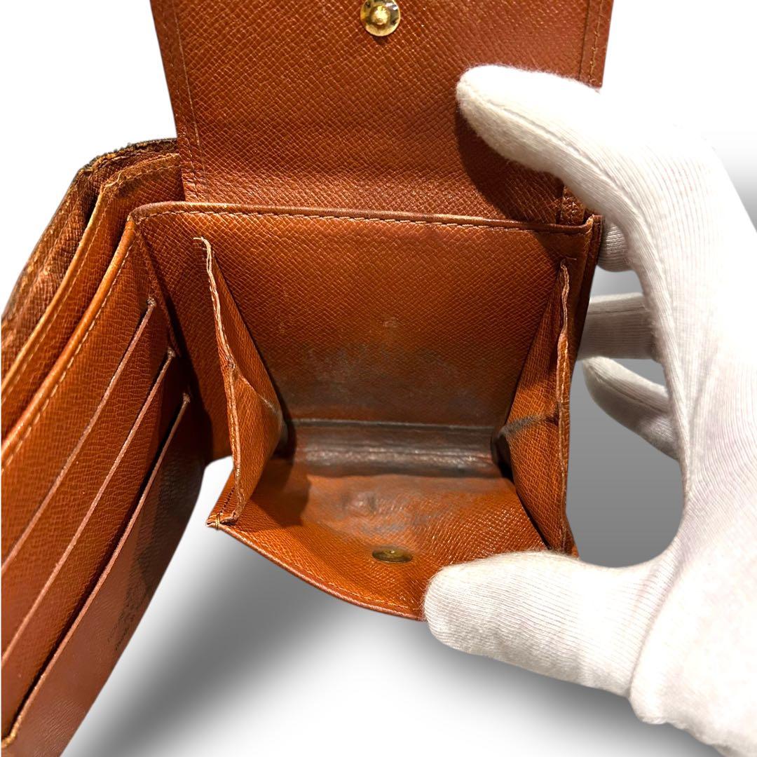 LOUIS VUITTON ヴィトン モノグラム 折り財布 二つ折り コンパクト