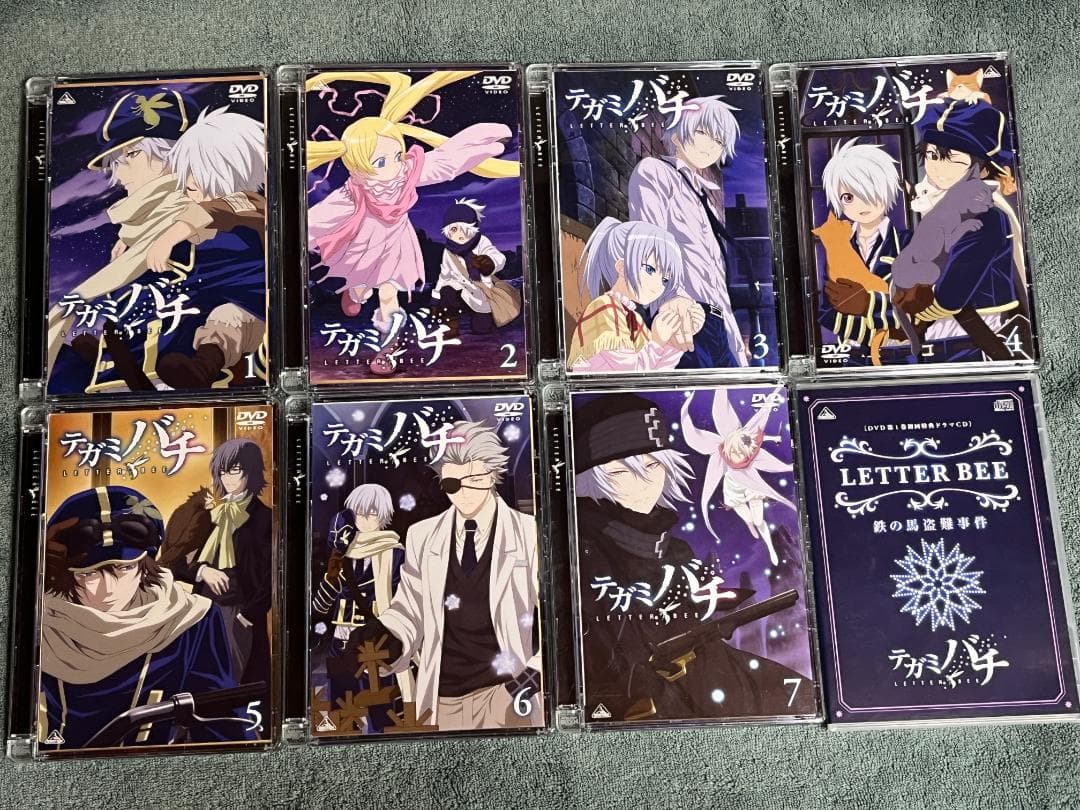 DVD テガミバチ/テガミバチ REVERS 全14巻 光と青の幻想夜話