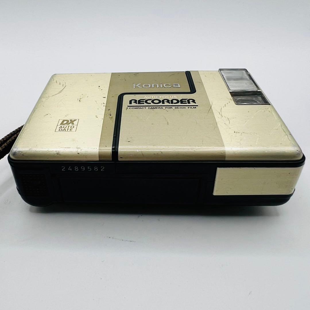 【動作確認済み】Konica RECORDER フィルムカメラ