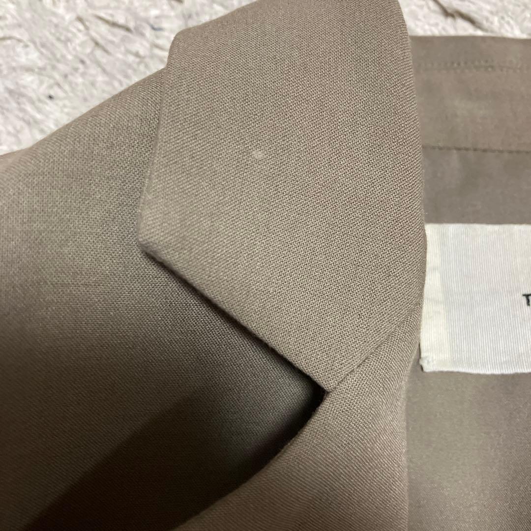 TODAYFUL ベージュ ヘザーオーバージャケット 36size