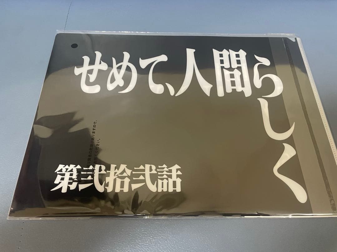 一番くじ新世紀エヴァンゲリオンA賞&ラストワン賞 ファイル5枚付