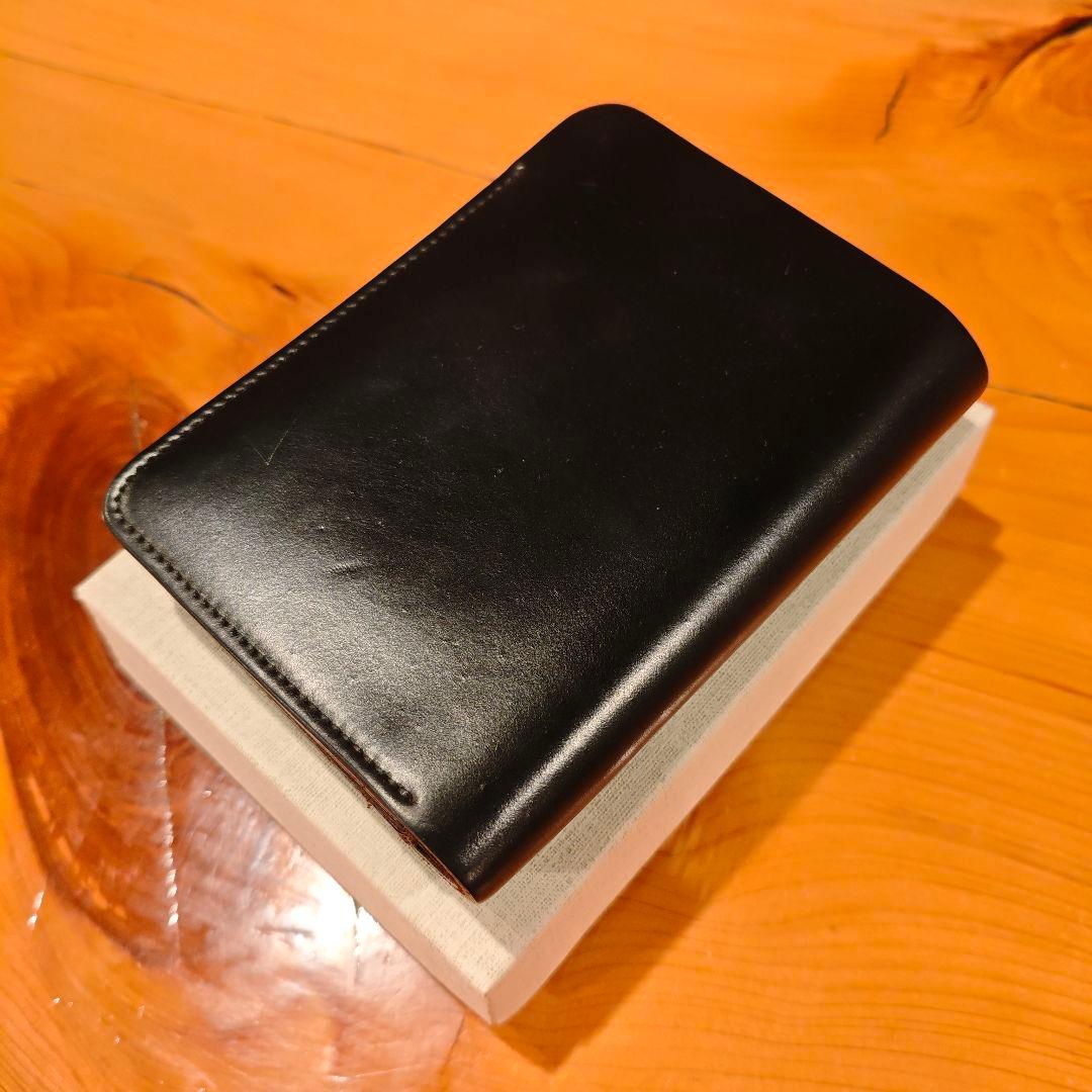 forme short wallet コードバン