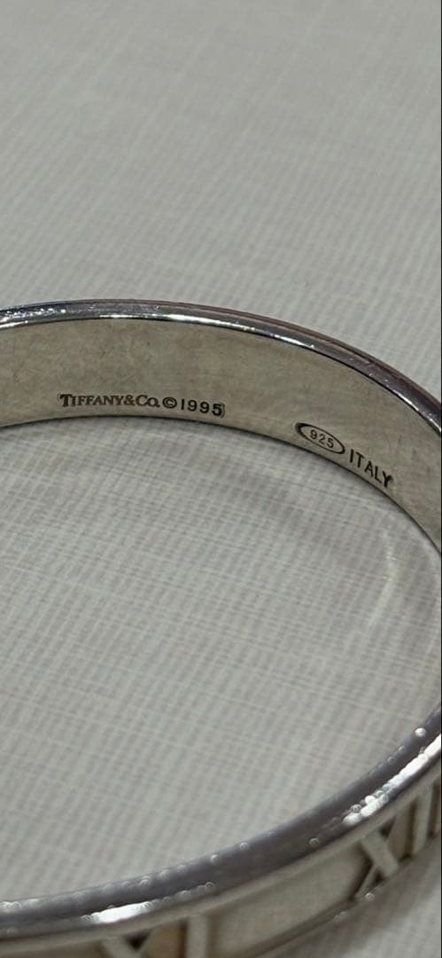 Tiffany & Co. シルバーバングル アトラス 洗浄済