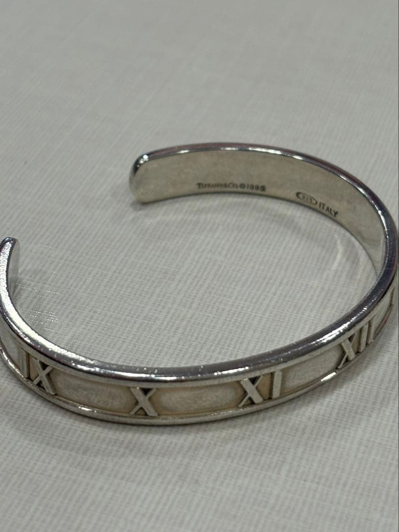 Tiffany & Co. シルバーバングル アトラス 洗浄済