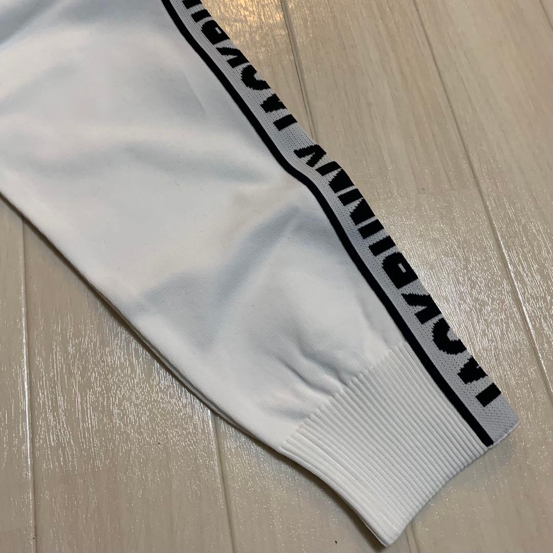 新品■17,600円【ジャックバニー】メンズ　セーター　5/L ゴルフウェア　白