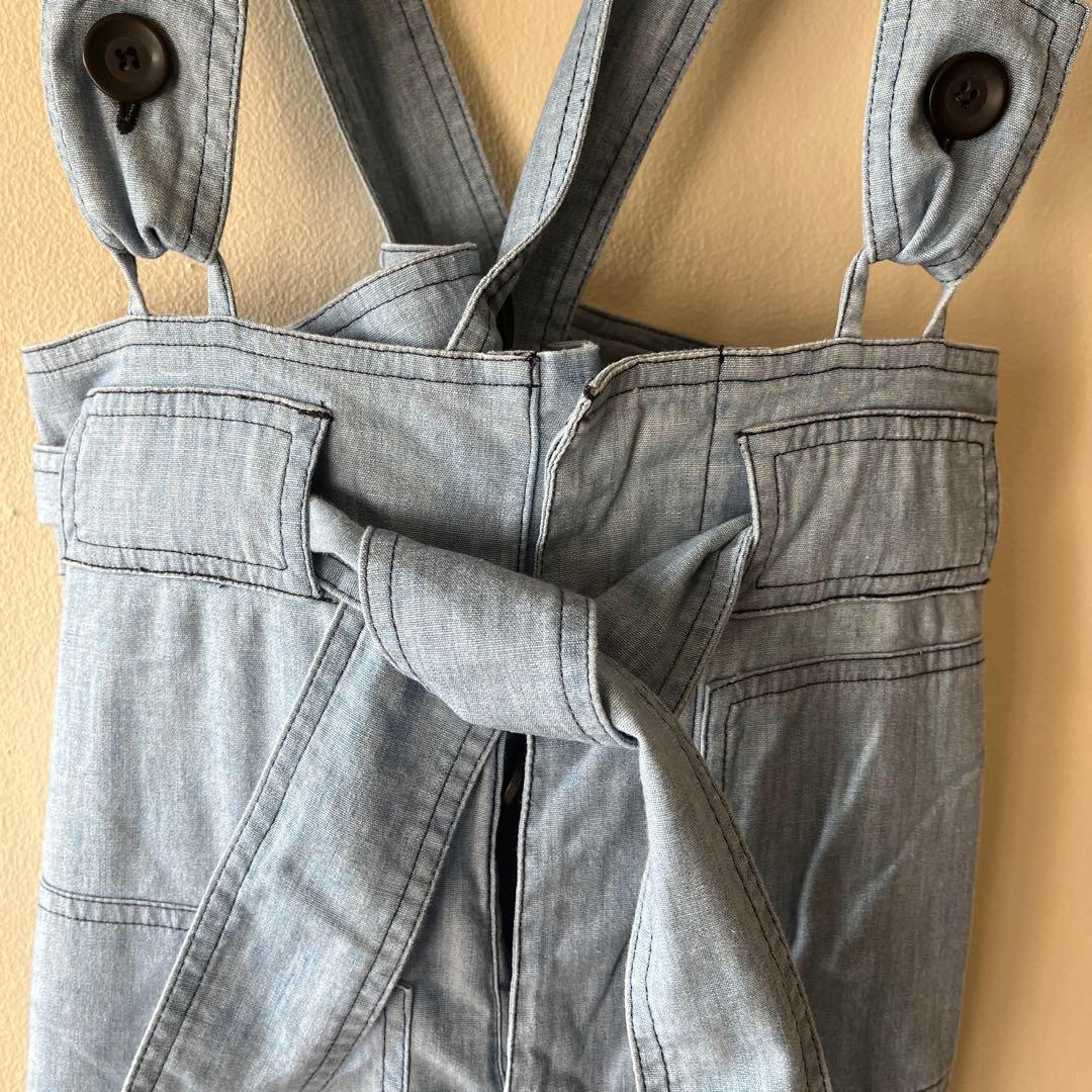 ISABEL MARANT ETOILEライトブルー サロペット デニム風