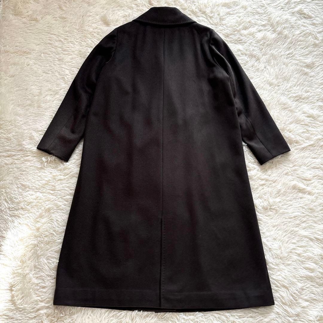 新品✨15号 3L ゼルーラ アンゴラ ウール ロングコート カーキ ゆったり