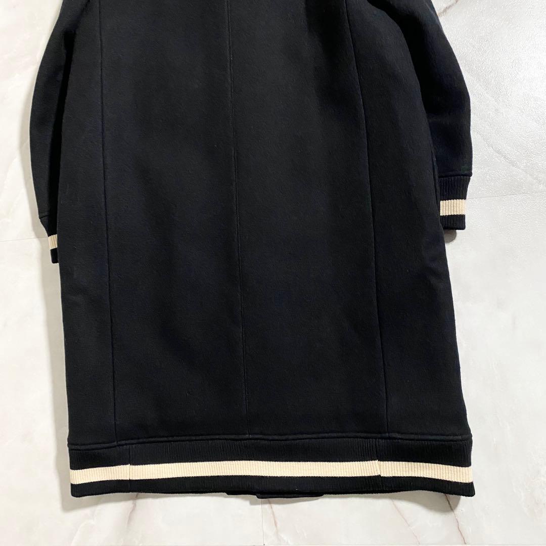 B17920 極美品 ザリラクス LONG STADIUM JUMPER 黒36