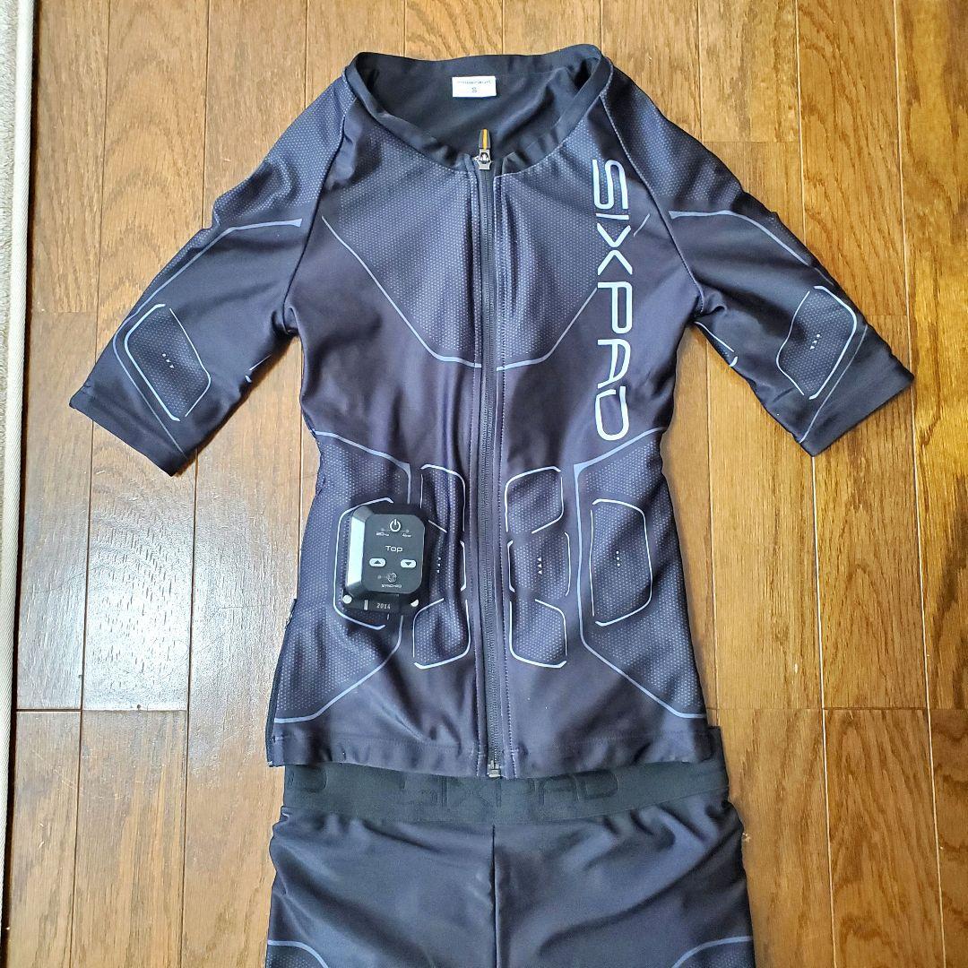 SIXPAD パワースーツ上下セット トップS／ボトムM Women's