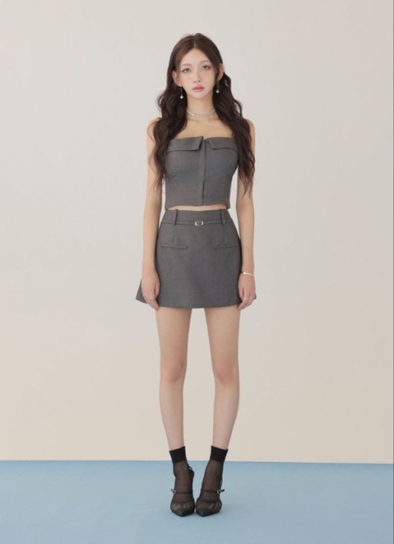 m*★様 Glossy ROBE de FLEURS キャバドレス　ミニドレス