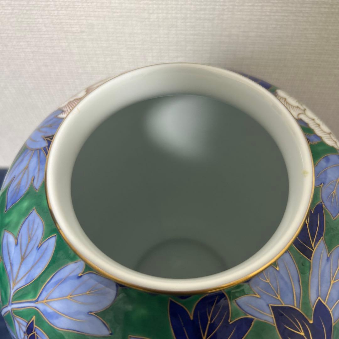 お値下げ　深川製磁　花瓶　有田焼　宮内庁御用達　希少　牡丹　壺　お正月