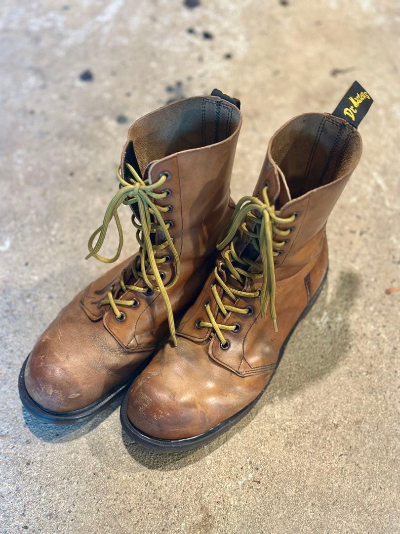 Dr.Martens ドクターマーチン 10ホールブーツ ホワイト社 ビンテージ