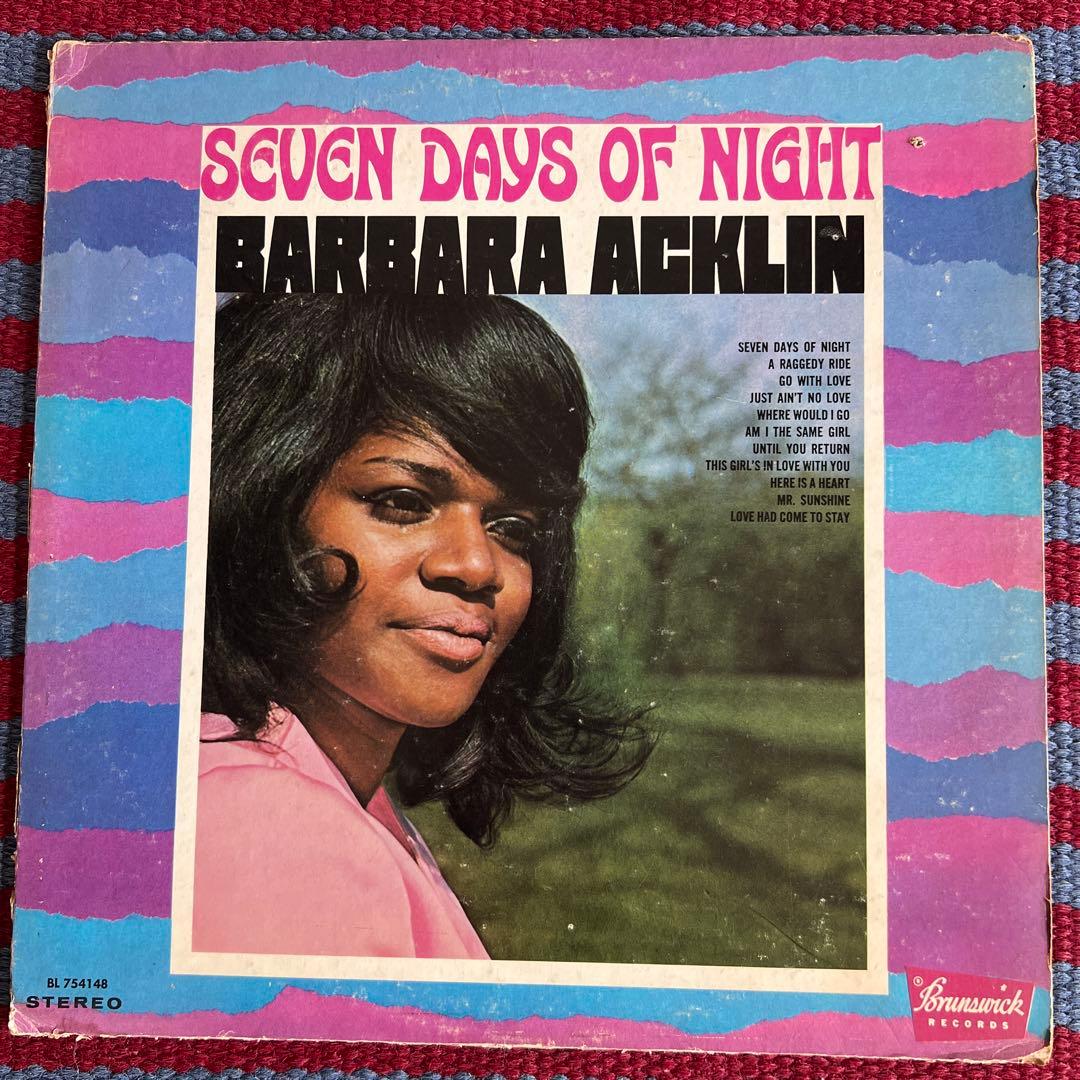激レア 名曲収録 us盤 babara acklin 名盤 70s
