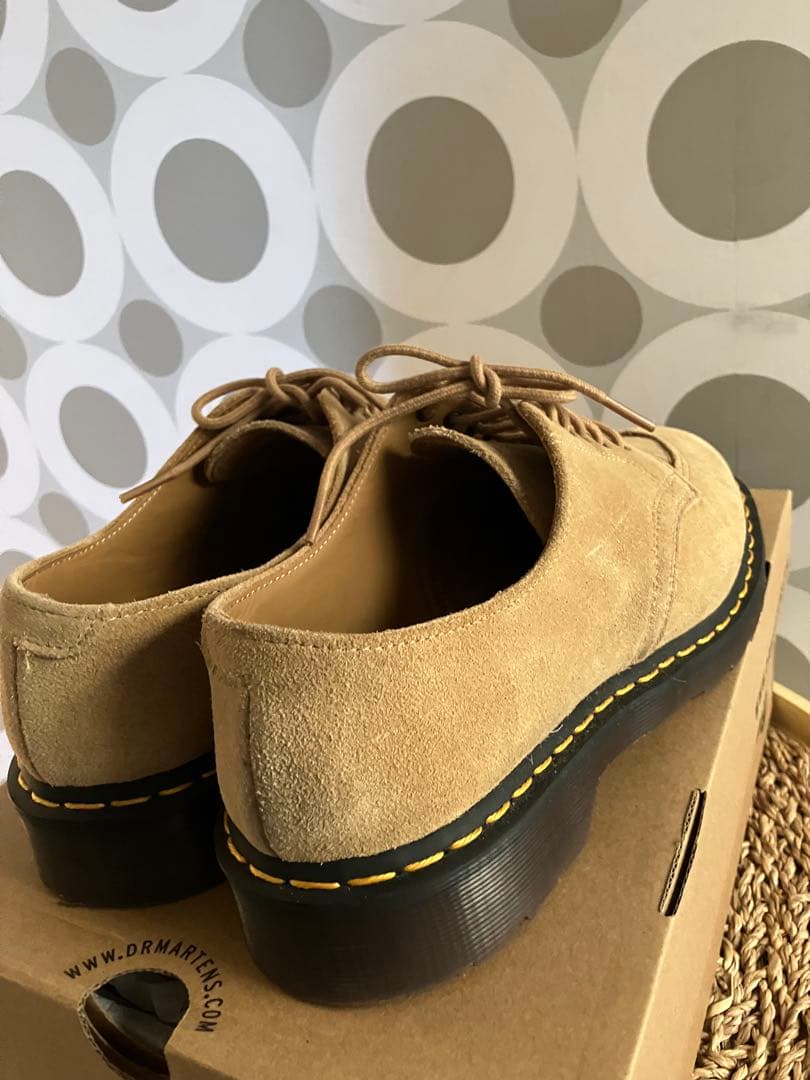 ドクターマーチン 5ホール スェード US9 日本サイズ27 2046 SAND