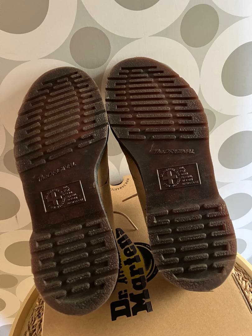 ドクターマーチン 5ホール スェード US9 日本サイズ27 2046 SAND