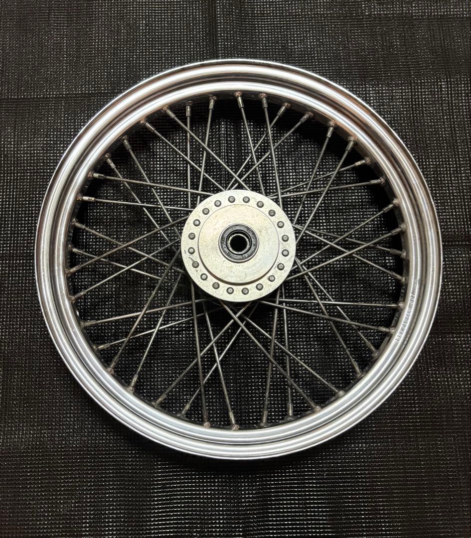 スポーツスター 19インチ純正フロントホイール 19×2.50