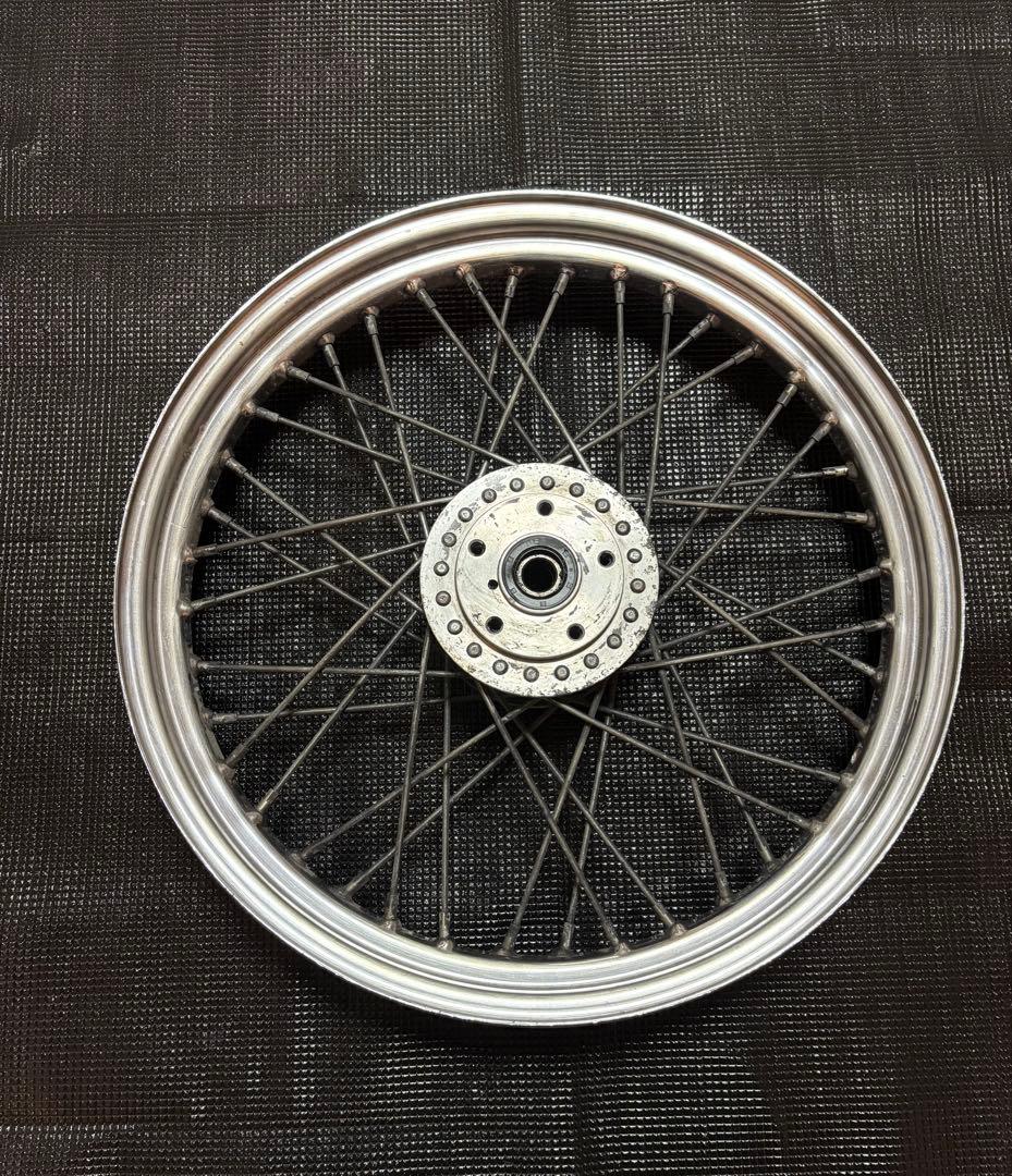 スポーツスター 19インチ純正フロントホイール 19×2.50