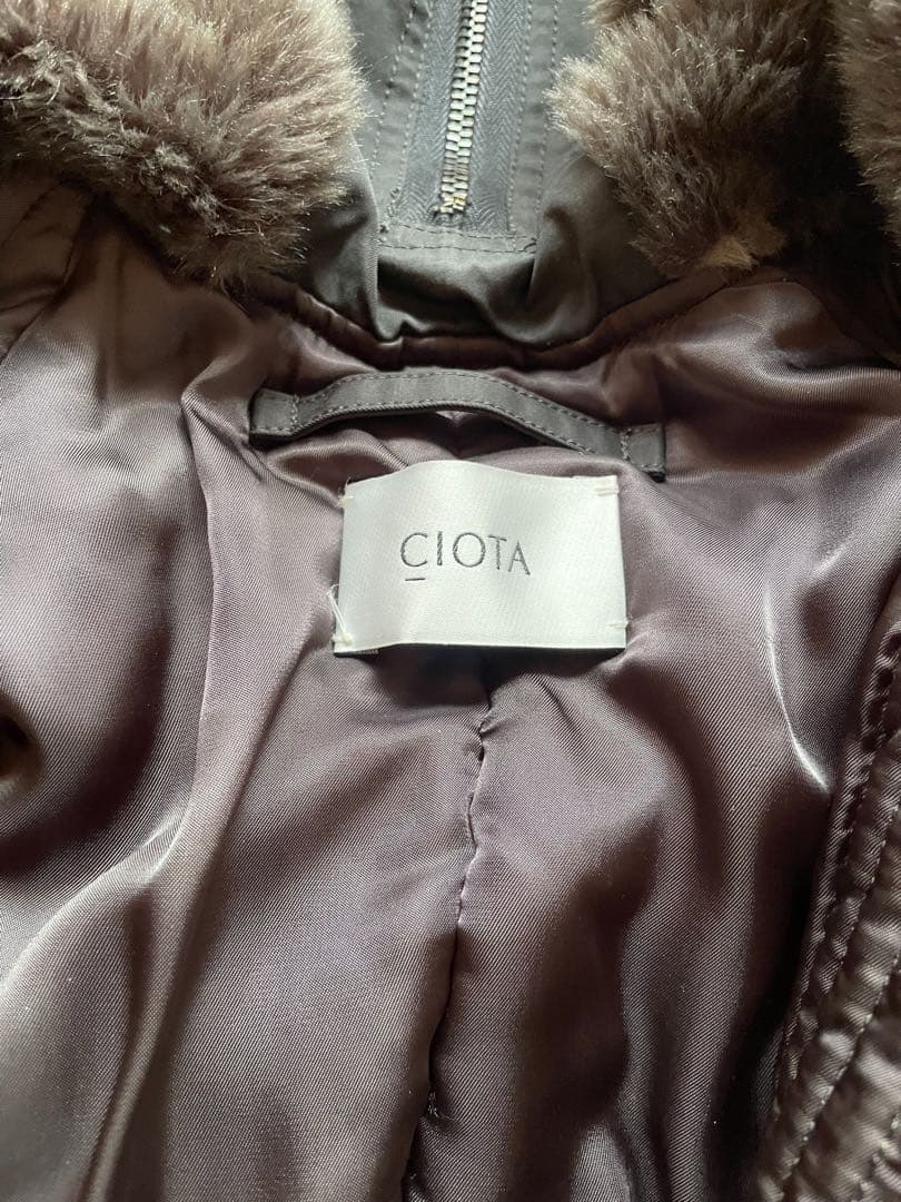 CIOTA シオタ　ミリタリージャケット　N-2B