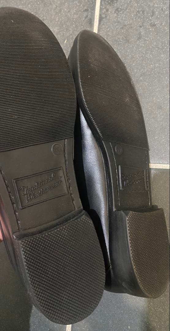 【極美品】traditional weatherwear レインローファー41