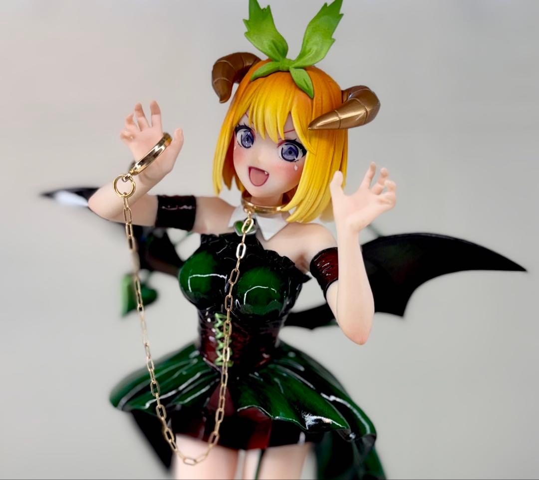 ぐ*す様 五等分の花嫁　中野四葉　フィギュア　リペイント　小悪魔ver ゴールド