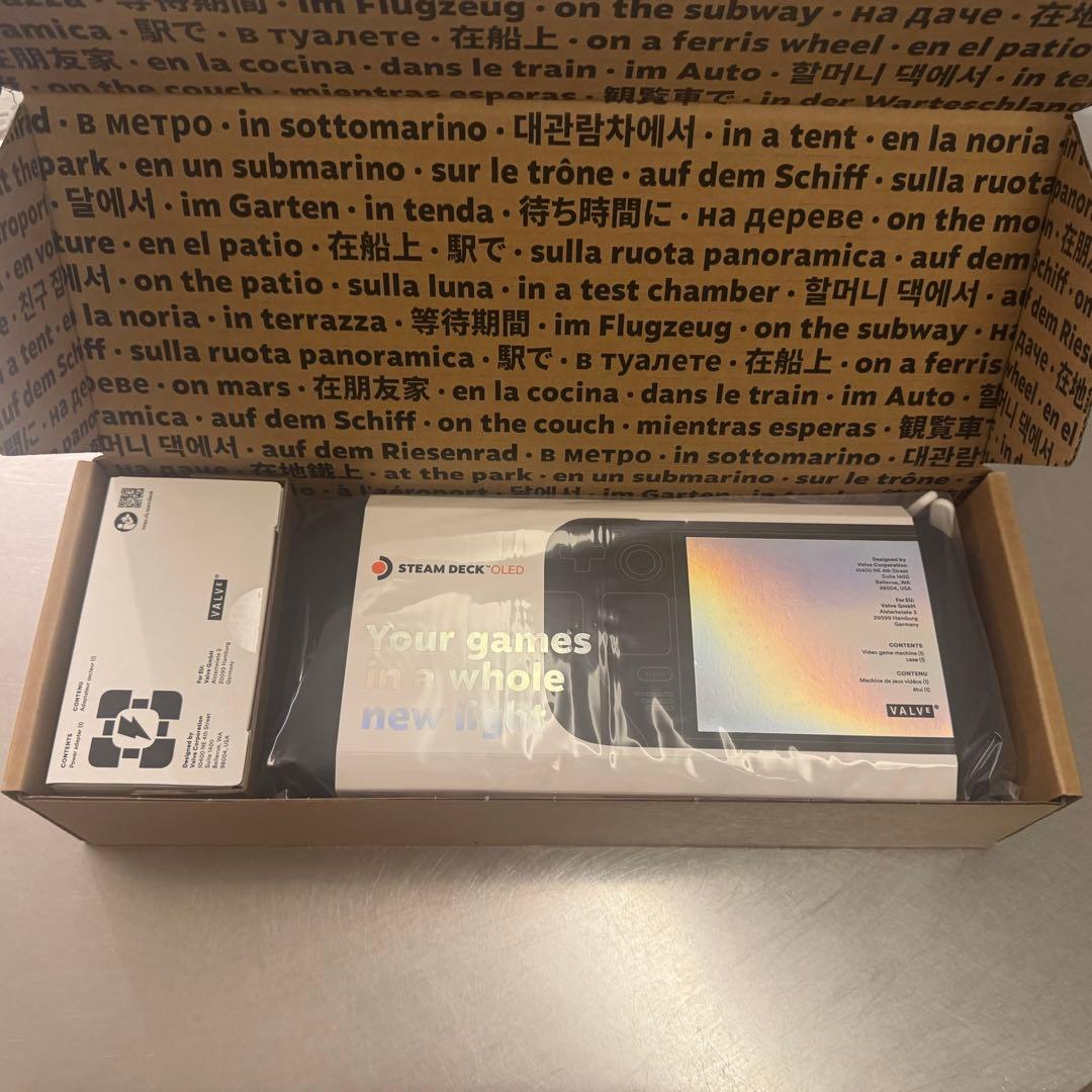 steamdeck スチームデック OLED版 1TB 本体　新品　未使用