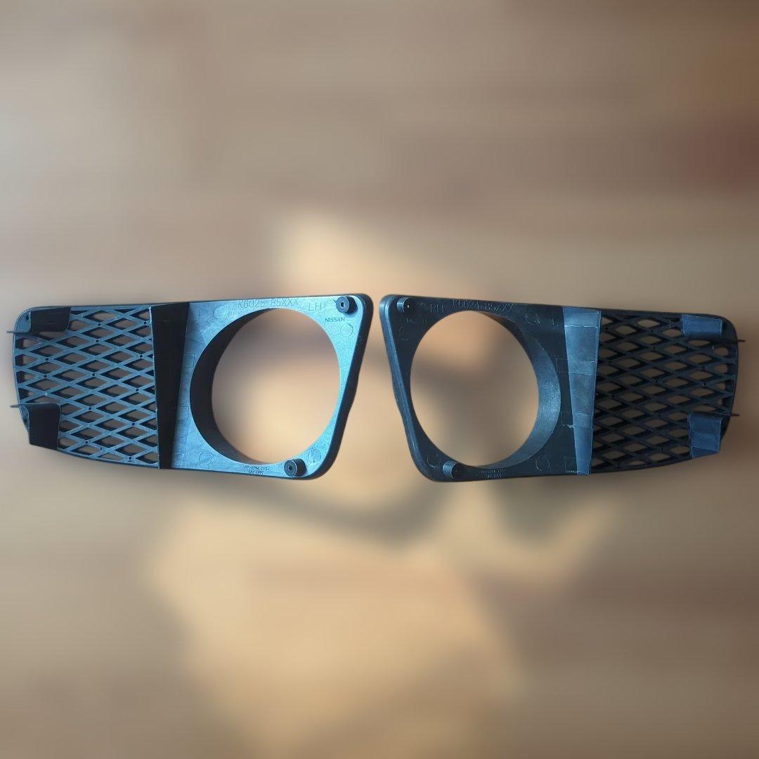 イ*島様 NISSAN　S15　シルビア　エアロバンパー用 フォグランプカバー