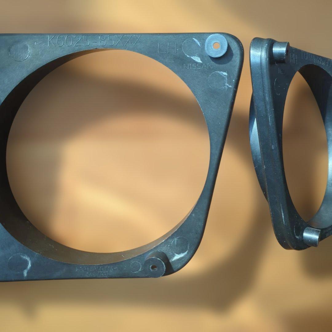 イ*島様 NISSAN　S15　シルビア　エアロバンパー用 フォグランプカバー