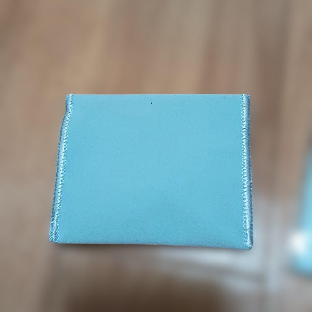 TOCCA パール付きネックレス 水色ポーチ付き