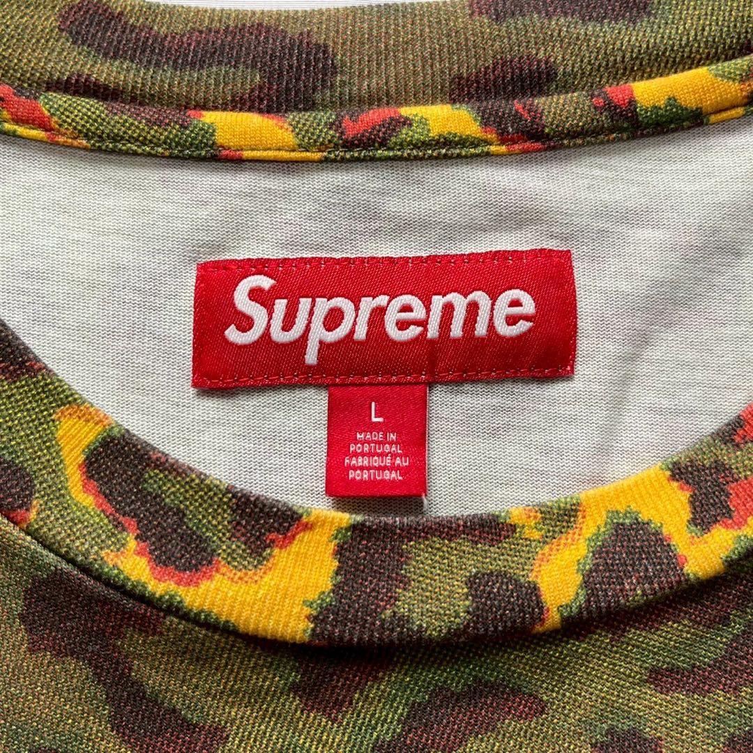 Supreme Small Box L/S Tee Cheetah ロンT L