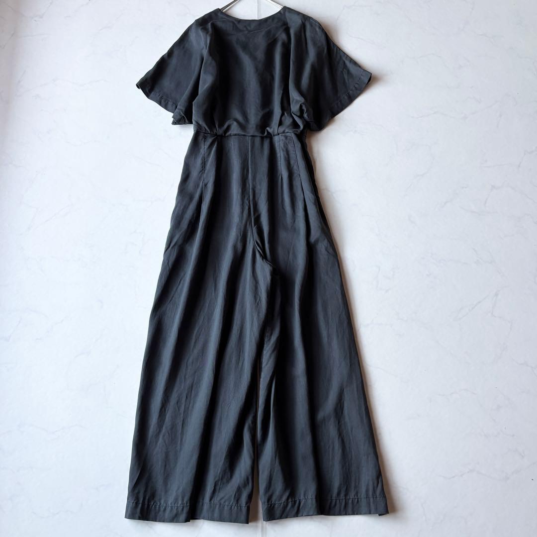 美品✨Ballsey セルロースツイル オールインワン チャコールグレー 36