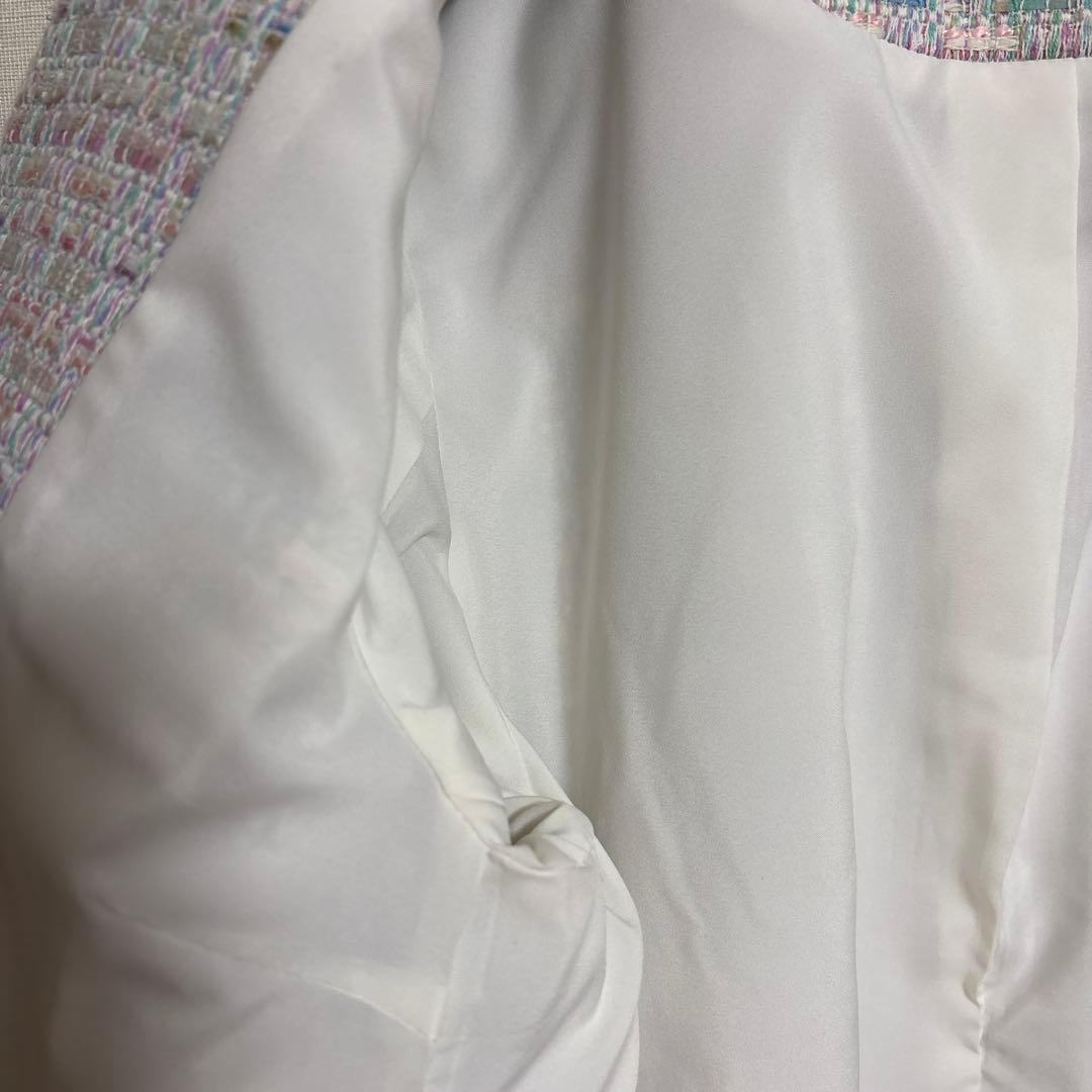 美品♡お値下げ中　セルフォード　ツイードジャケット　MIX 36 celford