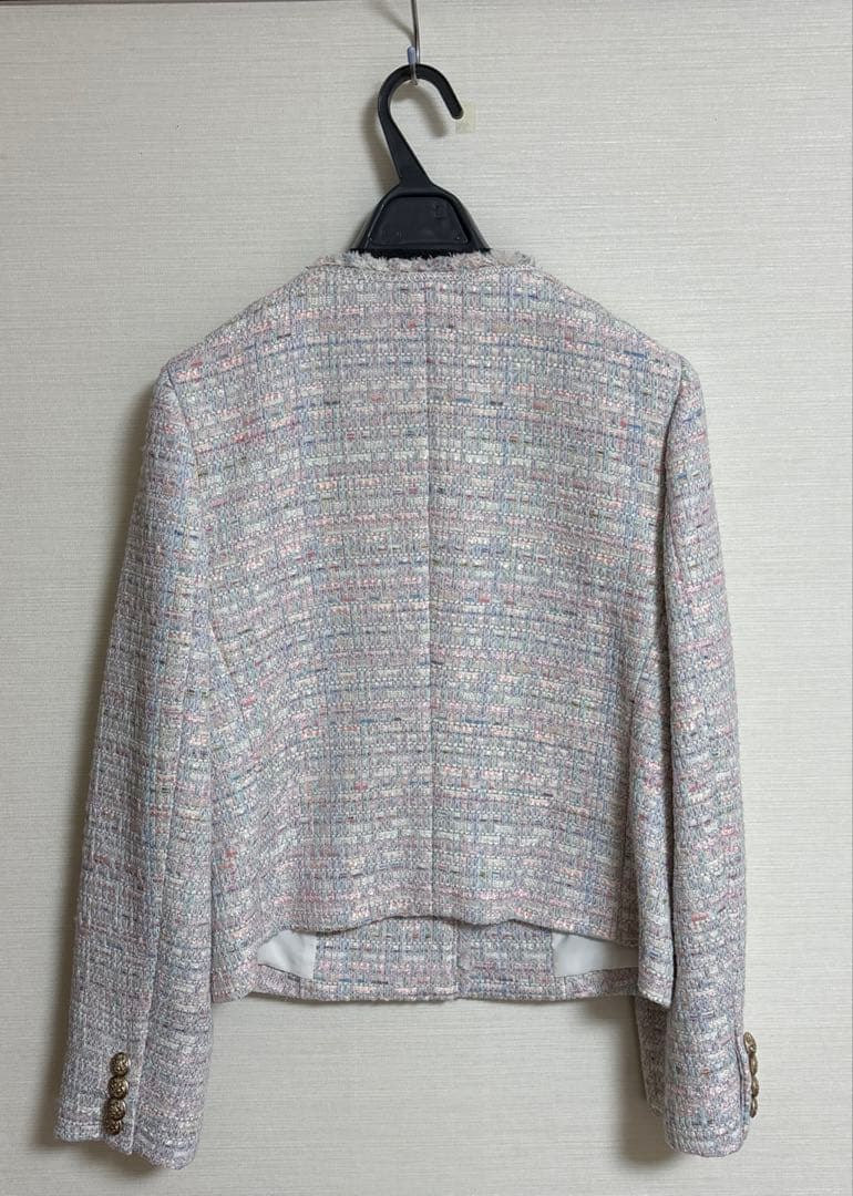 美品♡お値下げ中　セルフォード　ツイードジャケット　MIX 36 celford