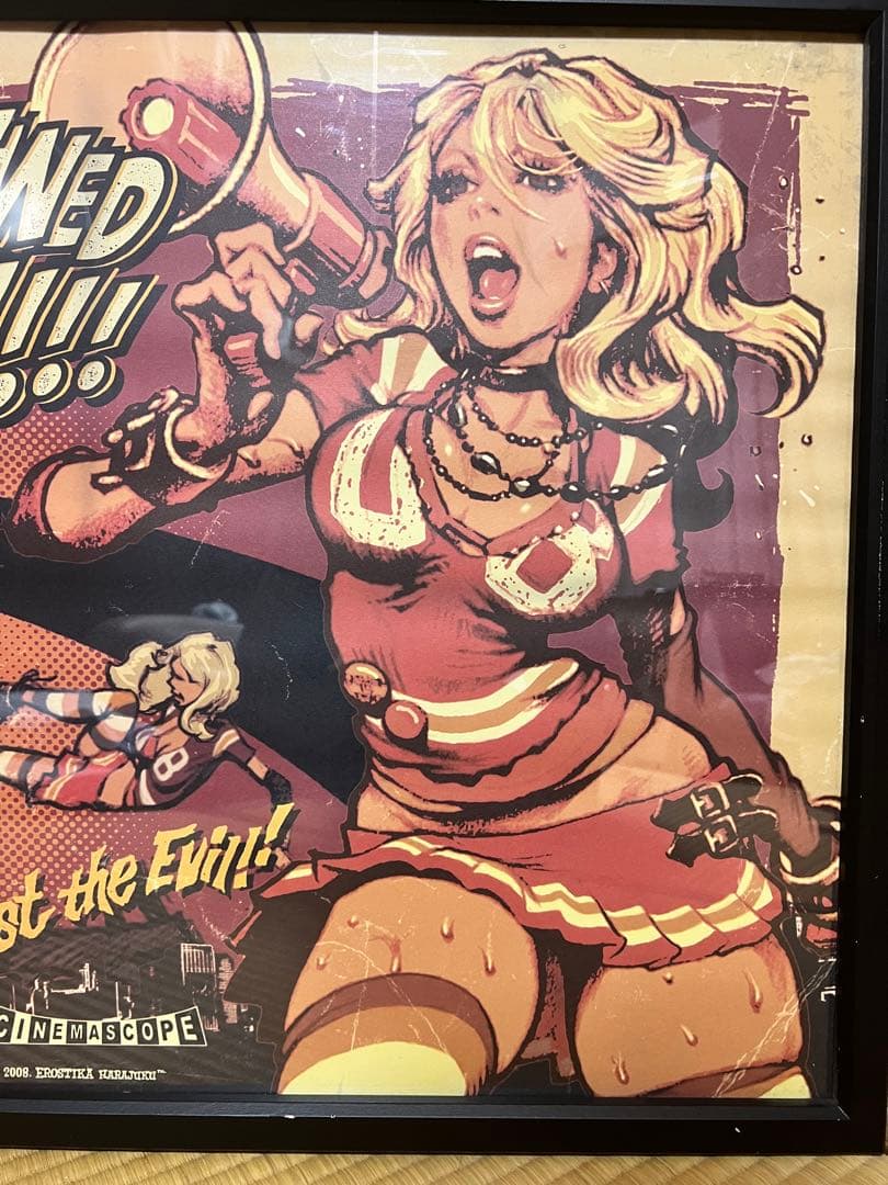 【希少】ロッキンジェリービーン モード学園 TVcmオフセットポスター