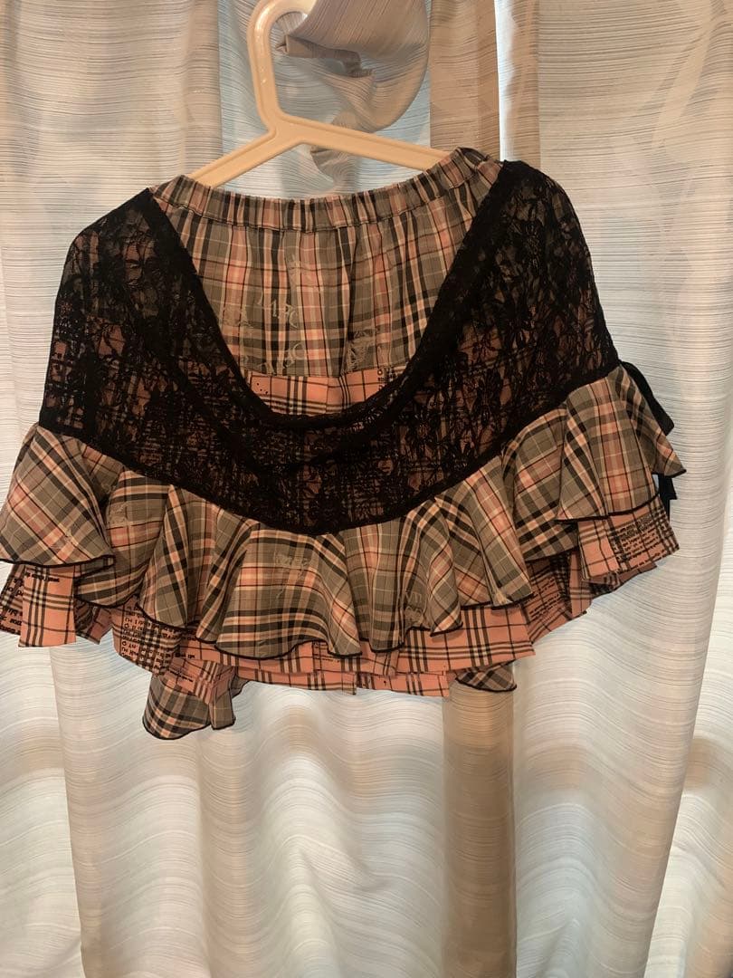 H.ANARCHYISM for PLUS h.NAOTO チェックスカート