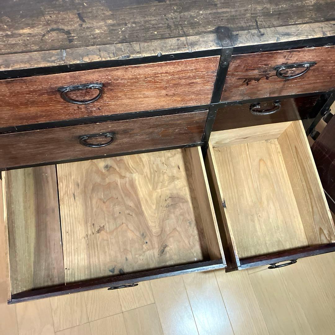 時代箪笥（高７２．５㌢、幅７５．５㌢、奥３８㌢／重２２㌕）