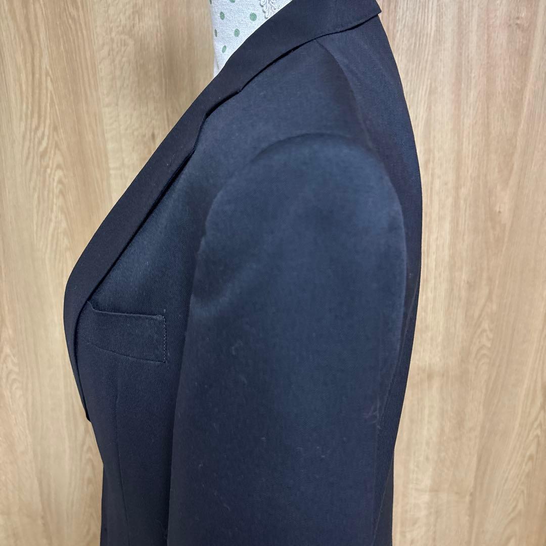 バーニーズニューヨーク／ブラックスリムフィットスーツ／メンズ